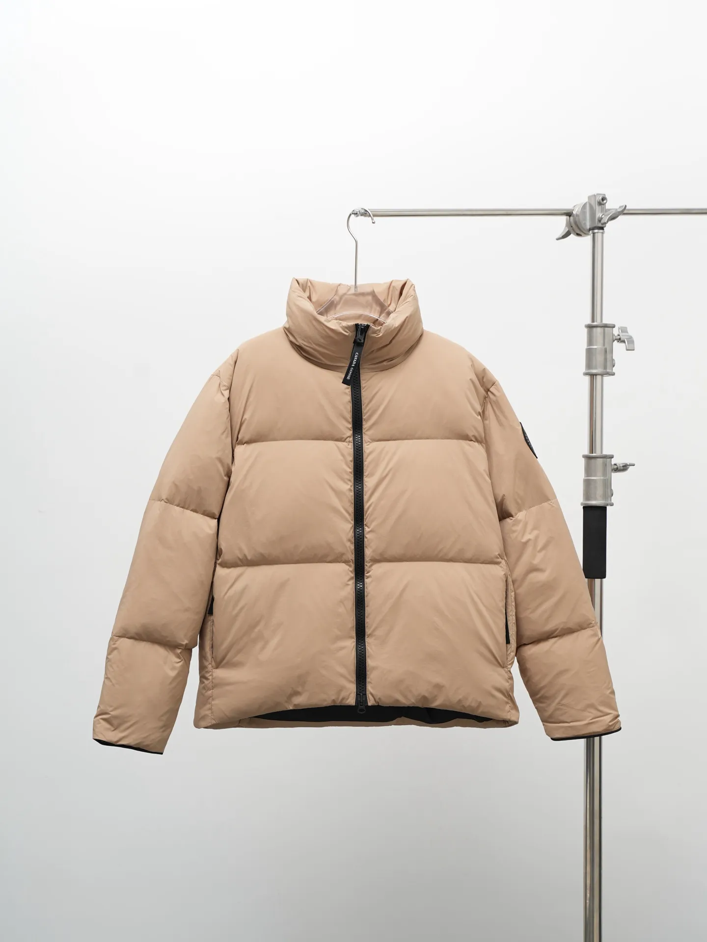 P860 CANADA GOOSE Lawrence men's down jacket large goose down jacket (brown black label) 2802M